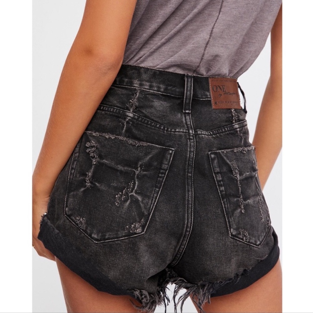 High Waist one teaspoon bandits